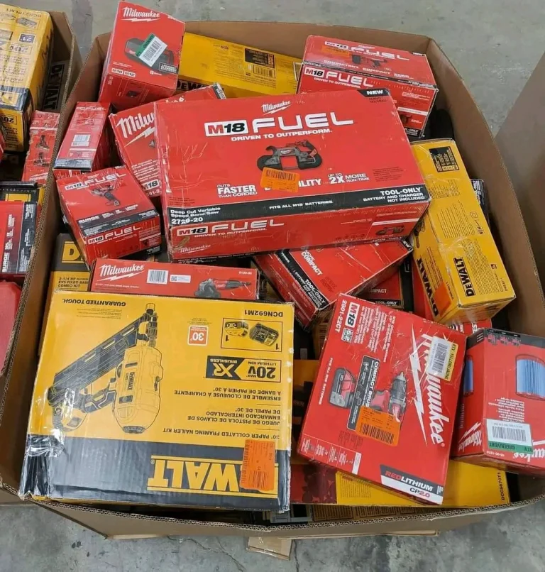 DeWALT tools pallets